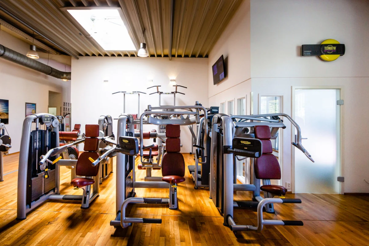 Trainingsgeräte in der Fitness Factory